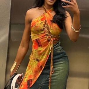 BNWT asymmetrical top